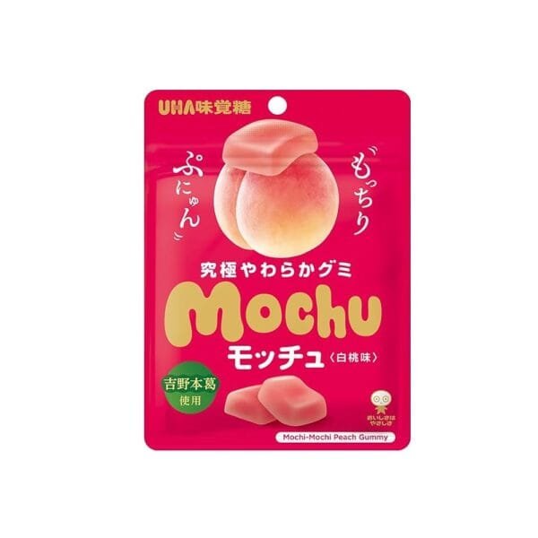 UHA Mocchu, White Peach Flavor