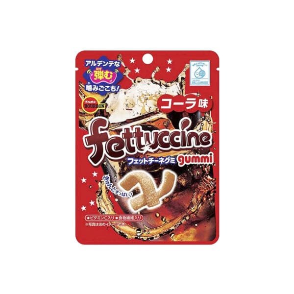 Bourbon Fettuccine Gummy Cola Flavour 50g