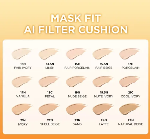 TirTir Mask Fit AI Filter Cushion #23N Sand - Image 2