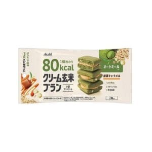 Asahi Cream brown rice bran 80kcal Matcha caramel