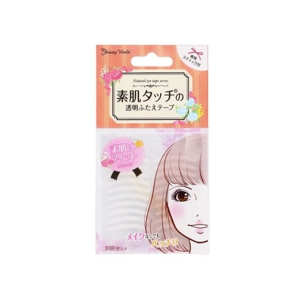 Beauty World Transparent Double Eyelid Tape 30 Pair