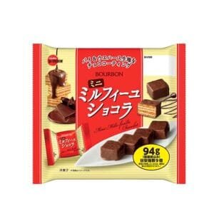 Bourbon Mini Millefeuille Chocolate 94g