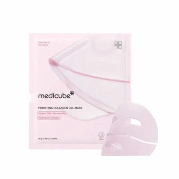MEDICUBE SALMON PDRN PINK COLLAGEN GEL MASK 4EA