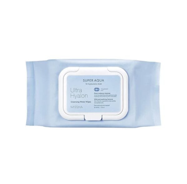 MISSHA SUPER AQUA ULTRA HYALRON CLEANSING WATER WIPES 30 Sheets