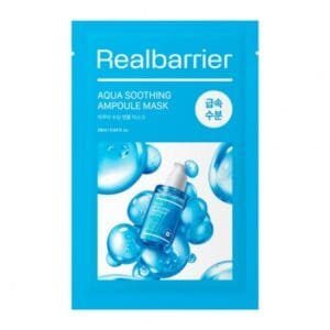 Real Barrier Face Mask Aqua Soothing Ampoule Mask 1PC