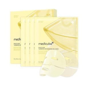 MEDICUBE KOJIC ACID TURMERIC BRIGHTENING GEL MASK