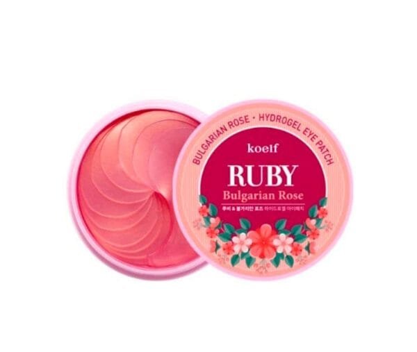 OELF RUBY & BULGARIAN ROSE EYE PATCHES, 60 PIECES