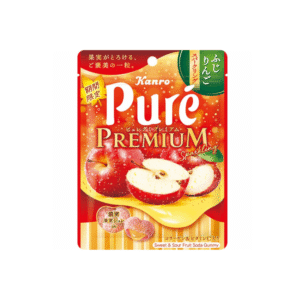 Kanro 54g Puree Gummy Premium Fuji Apple Sparkling 54g