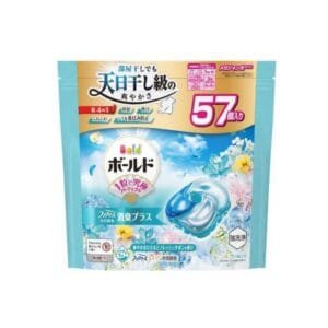 P&G BOLD LAUNDRY DETERGENT GEL BALL 4-IN-1 REFRESHING SUN AND FRESH SOAP 57 PCS