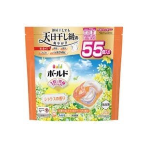 P&G BOLD LAUNDRY DETERGENT GEL BALL CITRUS & VERBENA 55 PCS