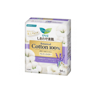 Kao Laurier Happy Skin Panty Liners, Botanical Lavender & Chamomile