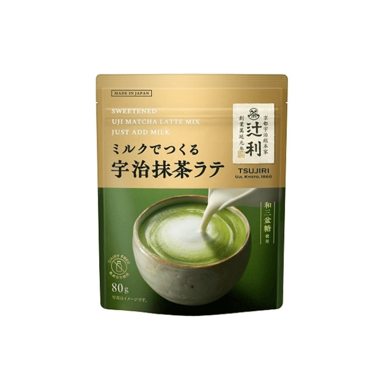 Kataoka Tsujiri Matcha Latte Made with Milk 80g