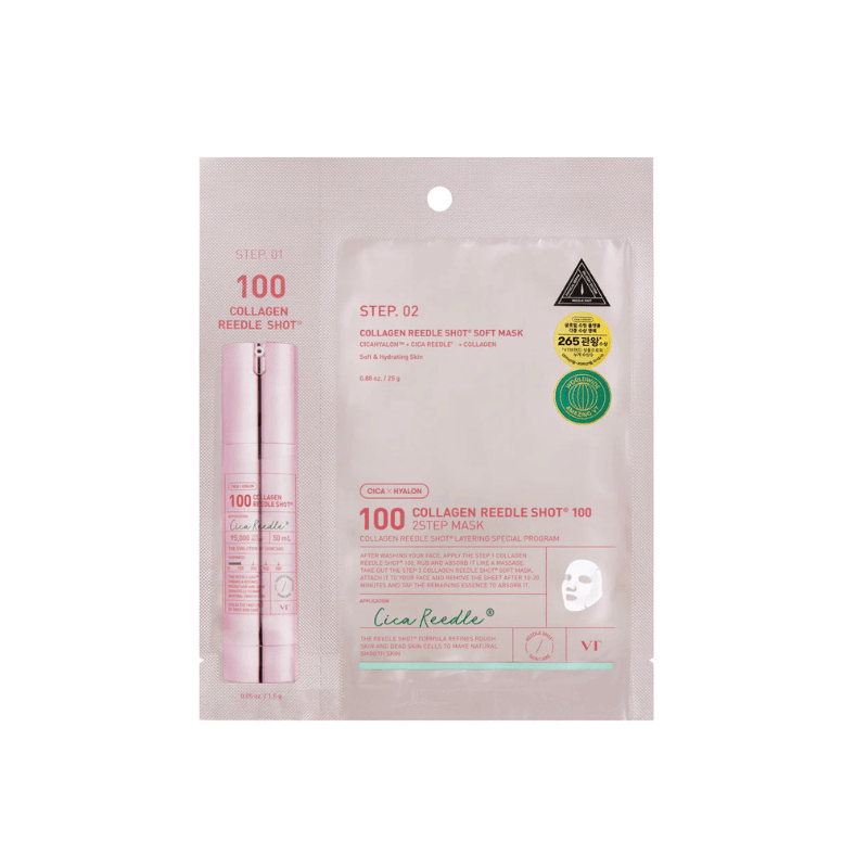 VT Collagen Reedle Shot 100 2 Step Mask