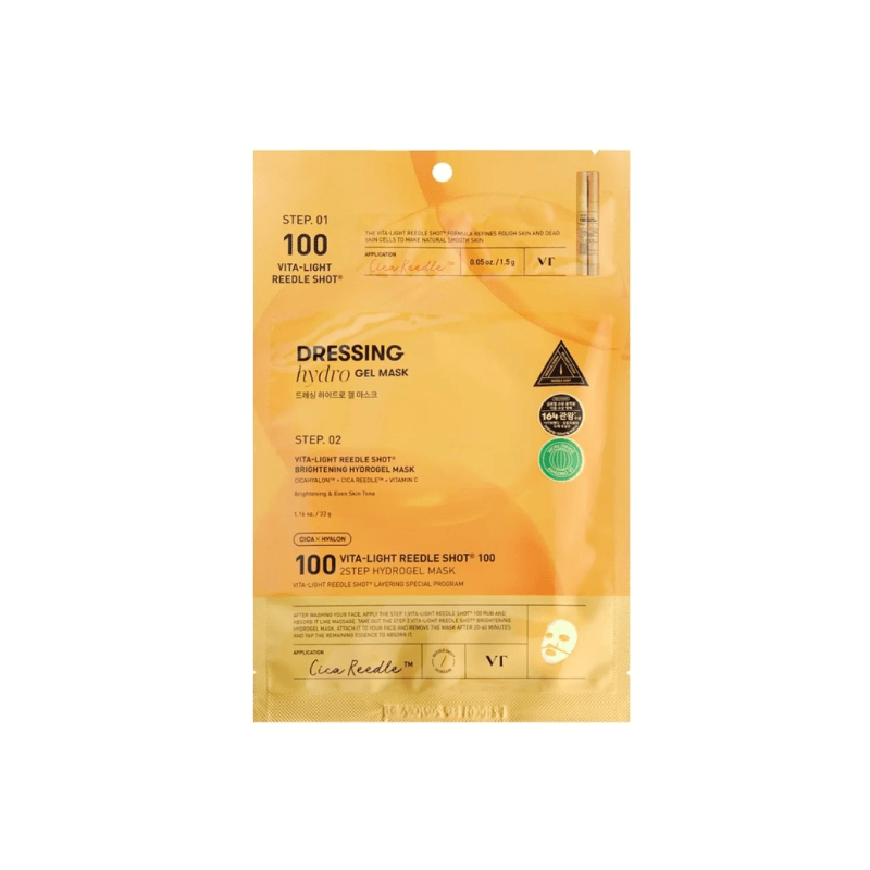 VT Vita-light Reedle Shot 100 2-Step Hydrogel Mask 1pcs