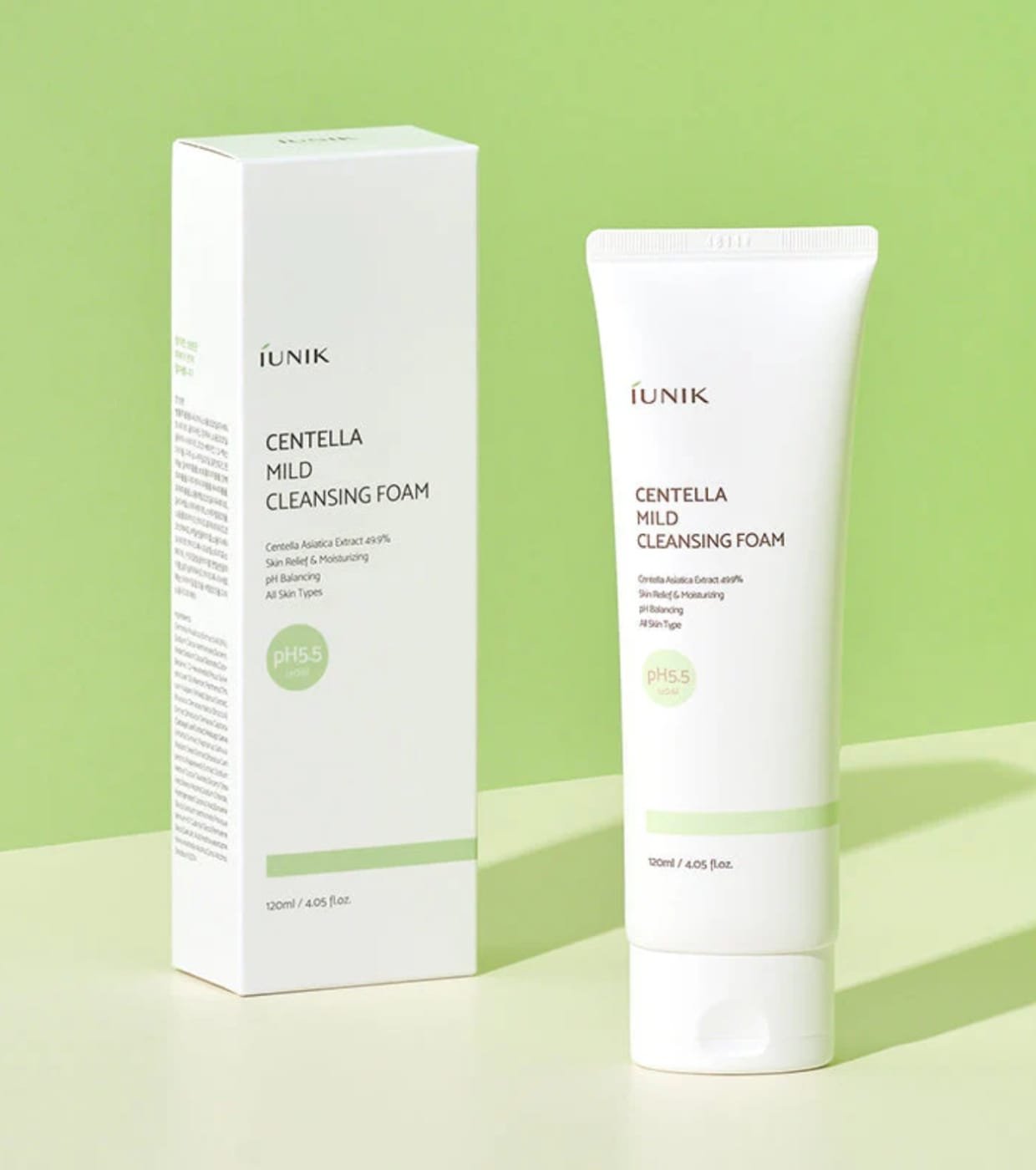 IUNIK Centella Mild Cleansing Foam - Image 2