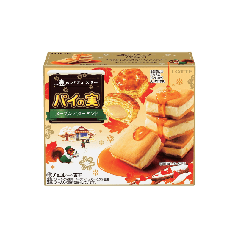 Lotte Pie no Mi Maple Butter Sandwich 69g