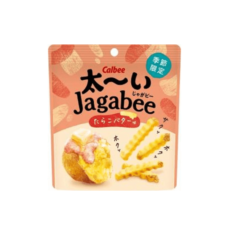 Calbee Thick Jagabee Cod Roe Butter 35g