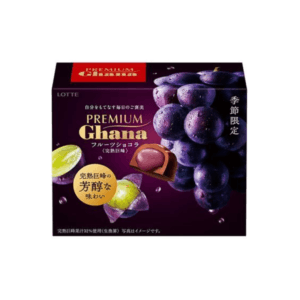 Lotte Premium Ghana Fruit Chocolate Kyoho Grape 65g