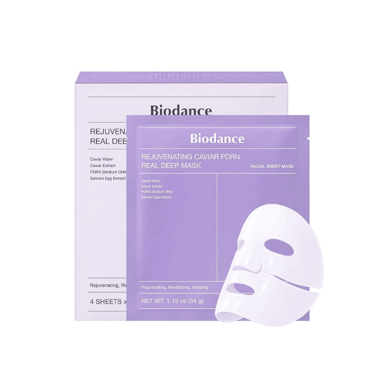 Biodance Rejuvenating Caviar PDRN Real Deep Mask 4pc