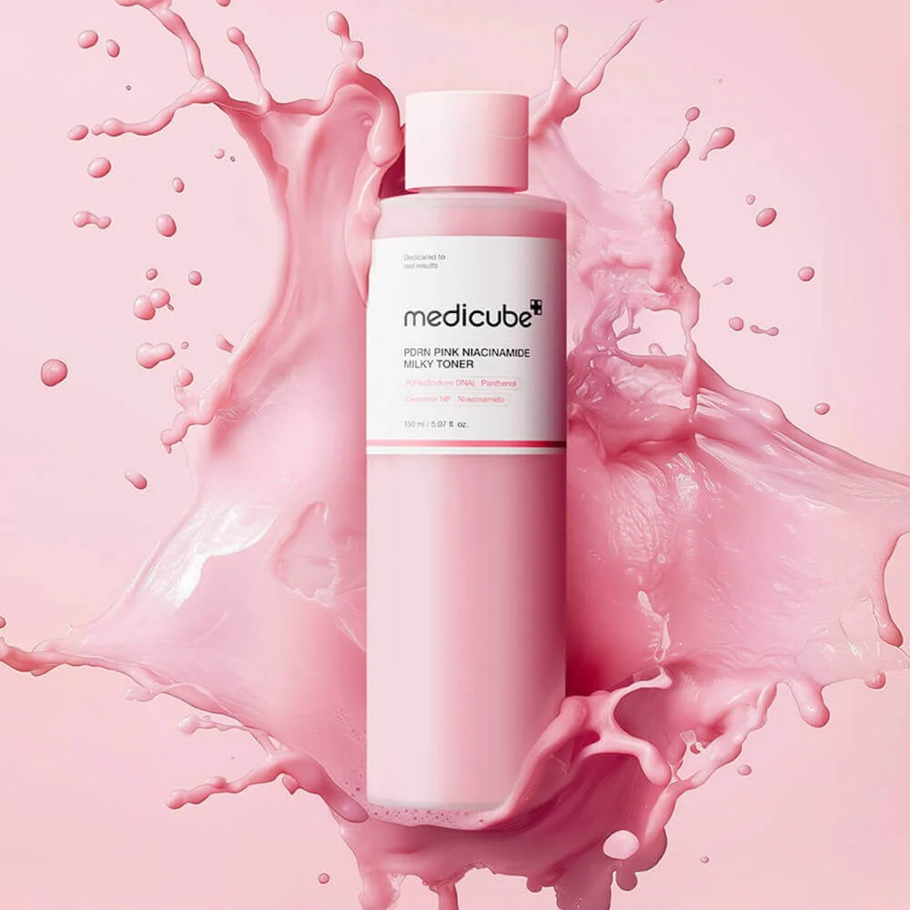 Medicube PDRN Pink Niacinamide Milky Toner 150ml - Image 2