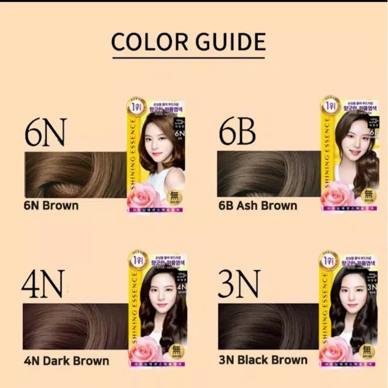 mise-en-scène shining essence perfume hair colour (3N/4N/6N) - Image 2
