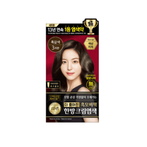 Reen Heukmobichaek Oriental Gray Hair Dye Cream –  Black Brown