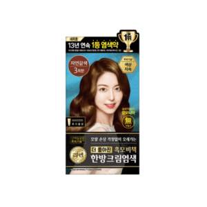 Reen Heukmobichaek Oriental Gray Hair Dye Cream –  Natural Brown