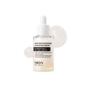 NIDA White Rice Whitehead Exfoliating Serum (50ml)