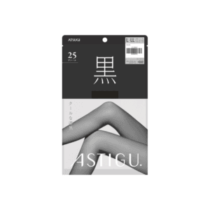 Atsugi ASTIGU "Kuro" (Black) 25 Denier Sheer Tights (Size L-LL AP6003)