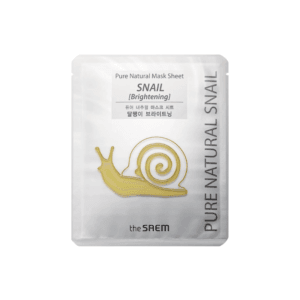 THE SAEM Pure Natural Snail Brightening Sheet Mask 20ml