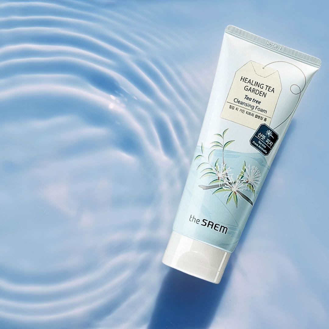The Saem Healing Tea Garden Tea Tree Cleansing Foam 150ml - Image 2