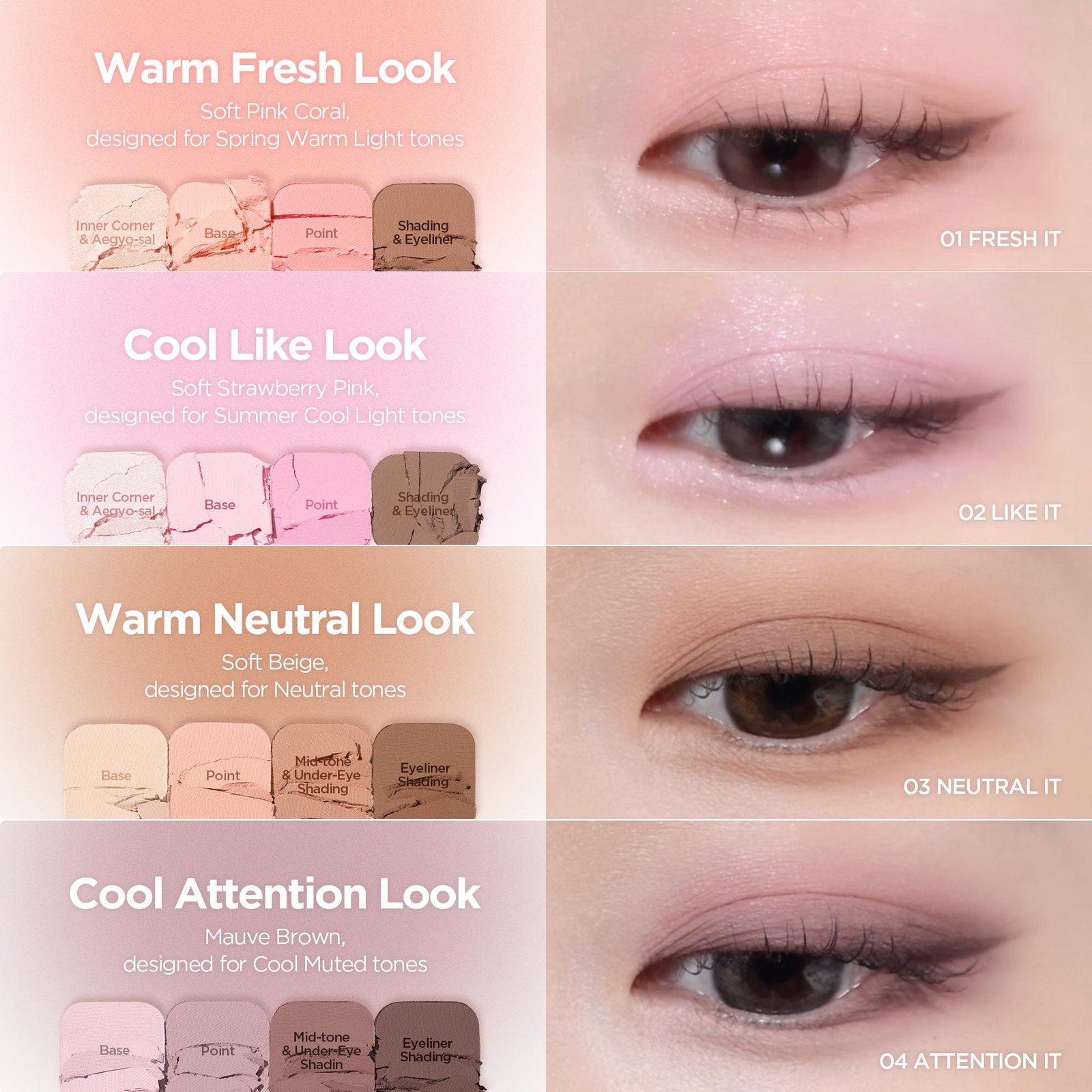 LILYBRED Mood It Palette (4 Colours) - Image 3