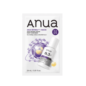 Anua RETINOL NIACIN NIGHT CARE MASK 1PC