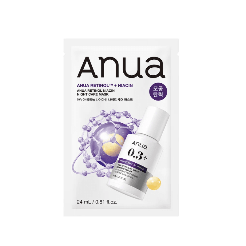 Anua RETINOL NIACIN NIGHT CARE MASK 1PC