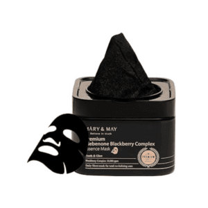 MARY&MAY PREMIUM IDEBENON BLACKBERRY COMPLEX AMPOULE MASK (20EA)