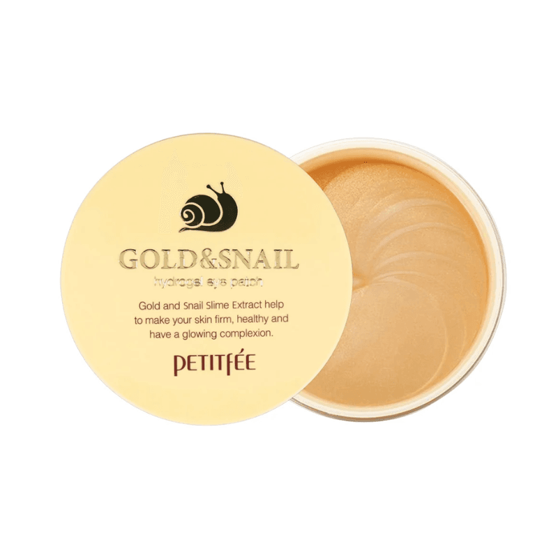 PETITFEE GOLD & SNAIL HYDROGEL EYE PATCH 60EA